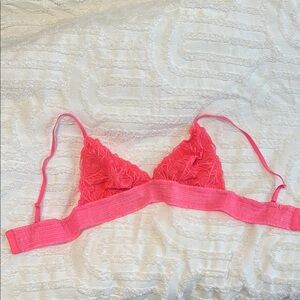 Medium Aerie Pink Lace Bralette